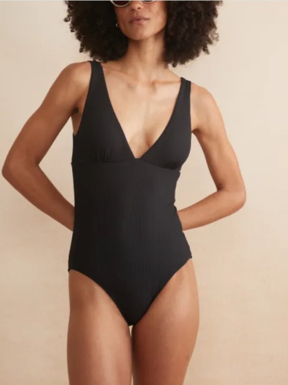 Marine Layer x Andie Augustine One Piece - Black - Size L